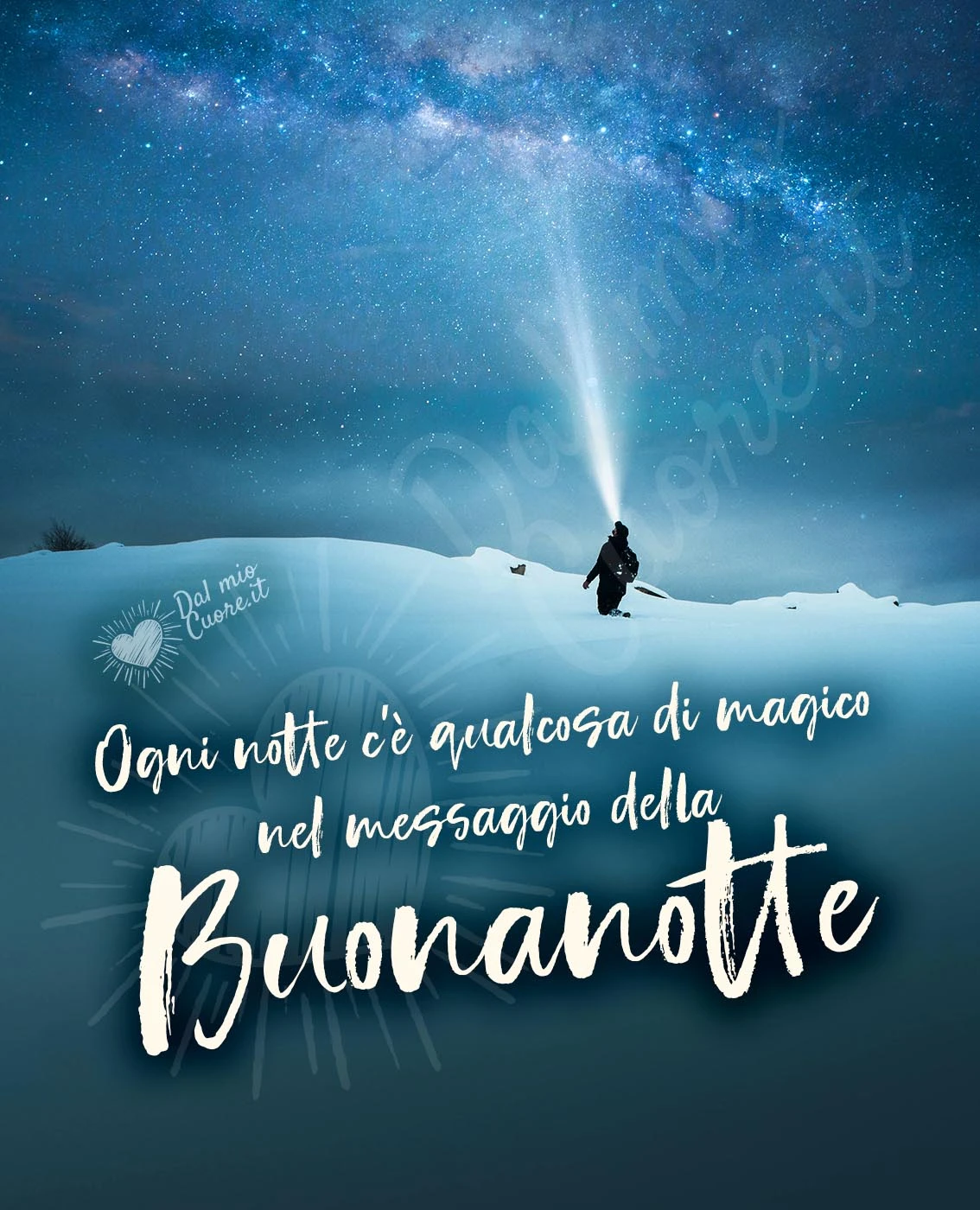Ogni notte c’è qualcosa di magico nel messaggio della Buonanotte