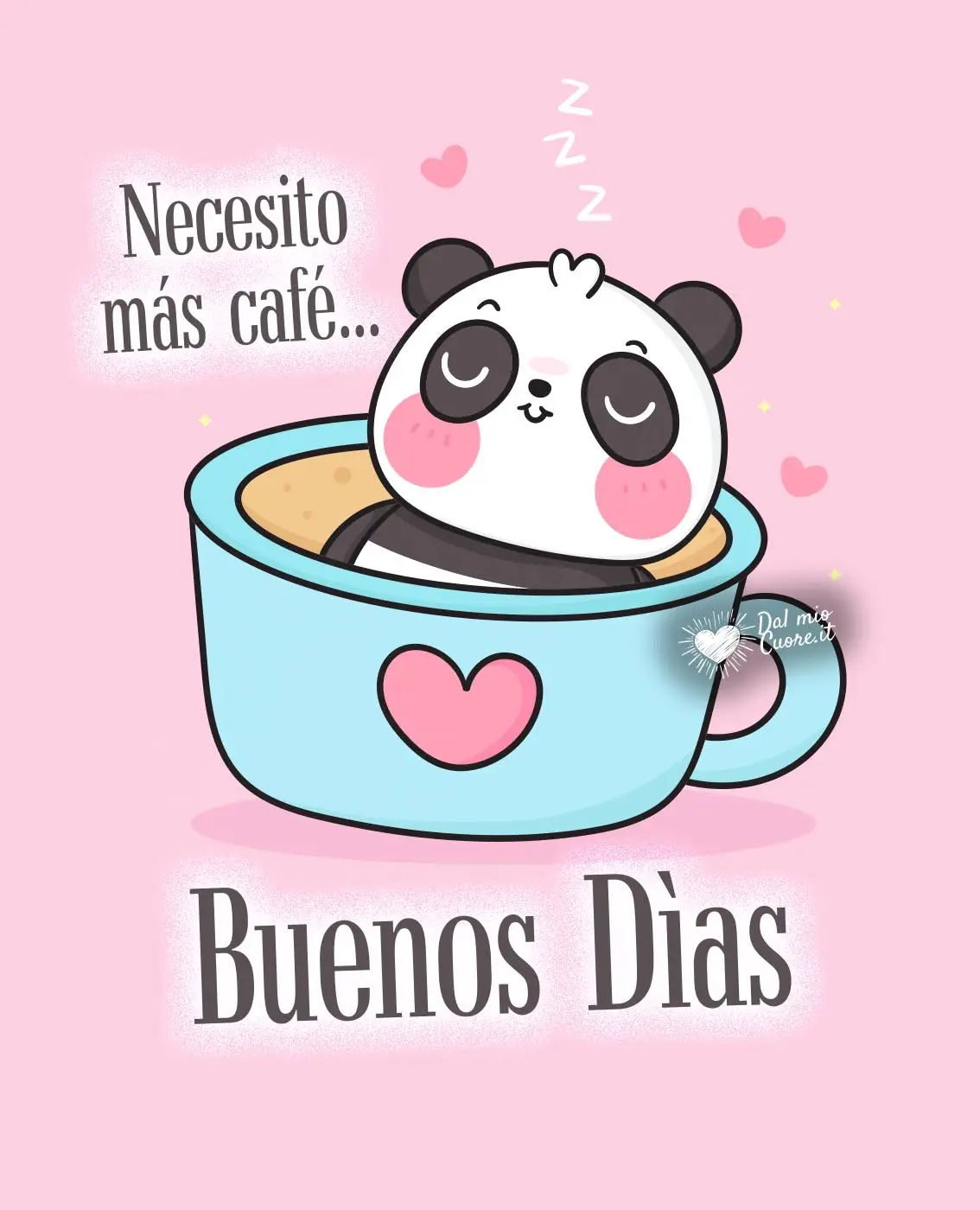 Necesito más café... Buenos días