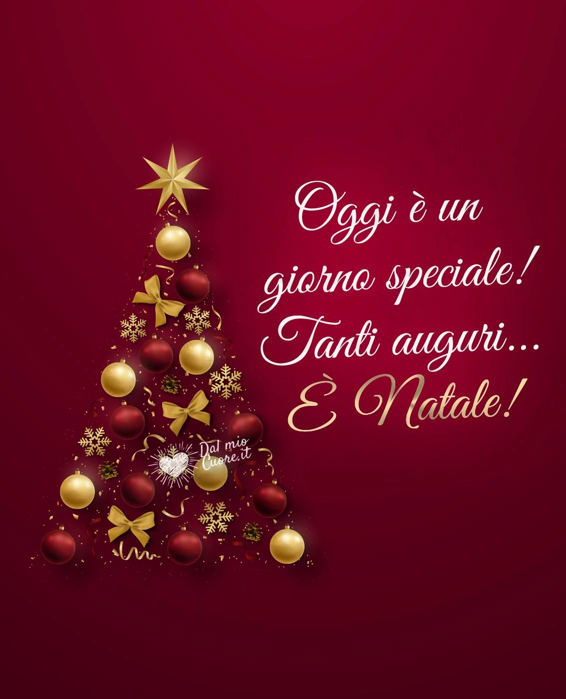 Oggi è un giorno speciale! Tanti auguri... È Natale! Oggi è un giorno speciale! Tanti auguri... È Natale!