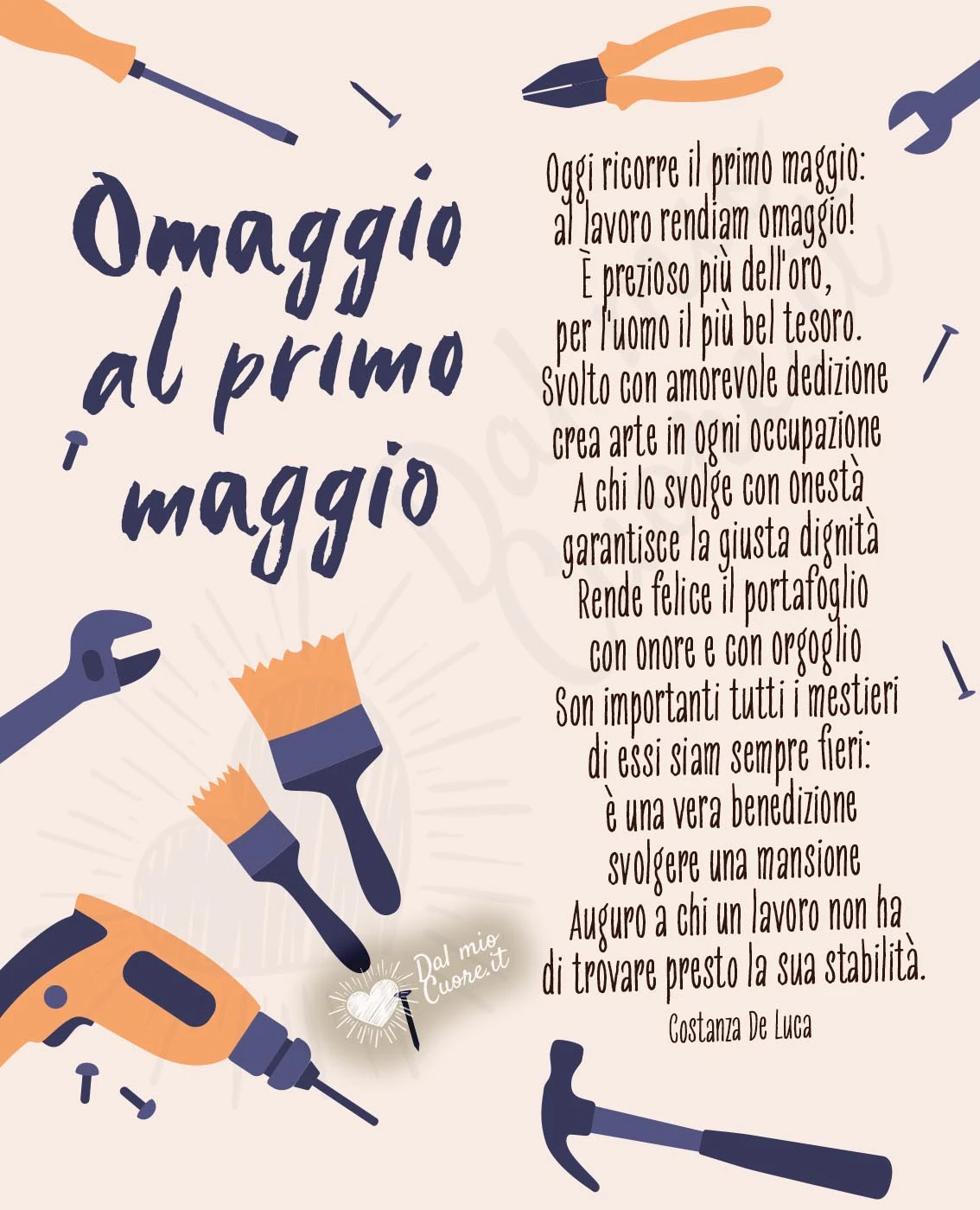 Poesia di buon primo maggio Poesia di buon primo maggio