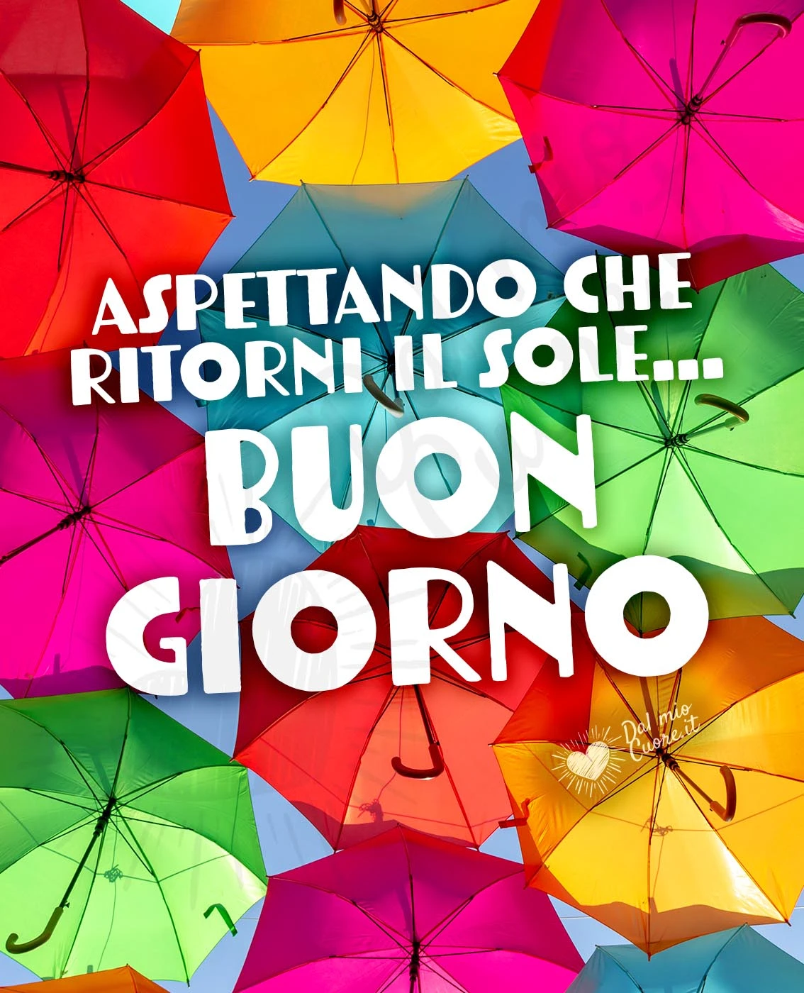 Aspettando che ritorni il sole... Buon giorno
