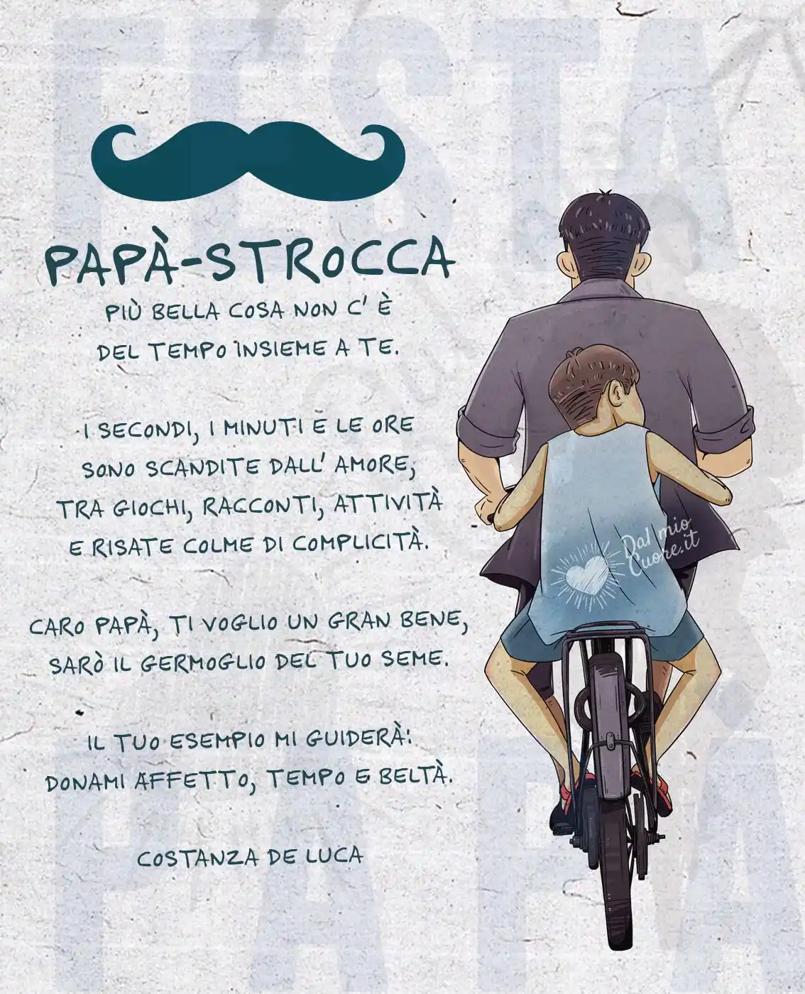 Filastrocca per il papà Filastrocca per il papà