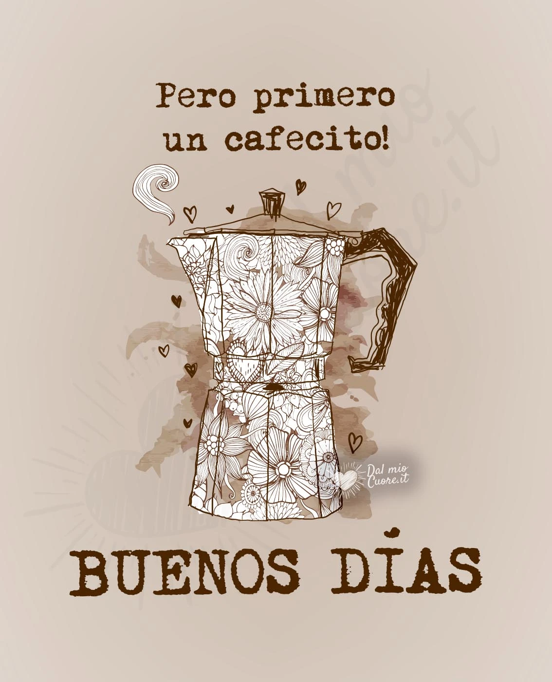 Pero primero un cafecito! Buenos días