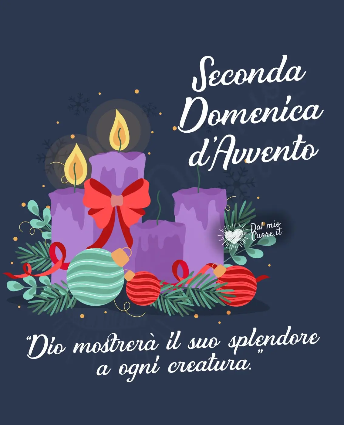 Seconda Domenica d'Avvento. “Dio mostrerà il suo splendore a ogni creatura”