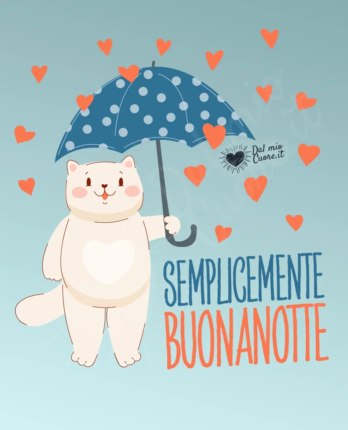 Semplicemente Buonanotte (pioggia di cuori)