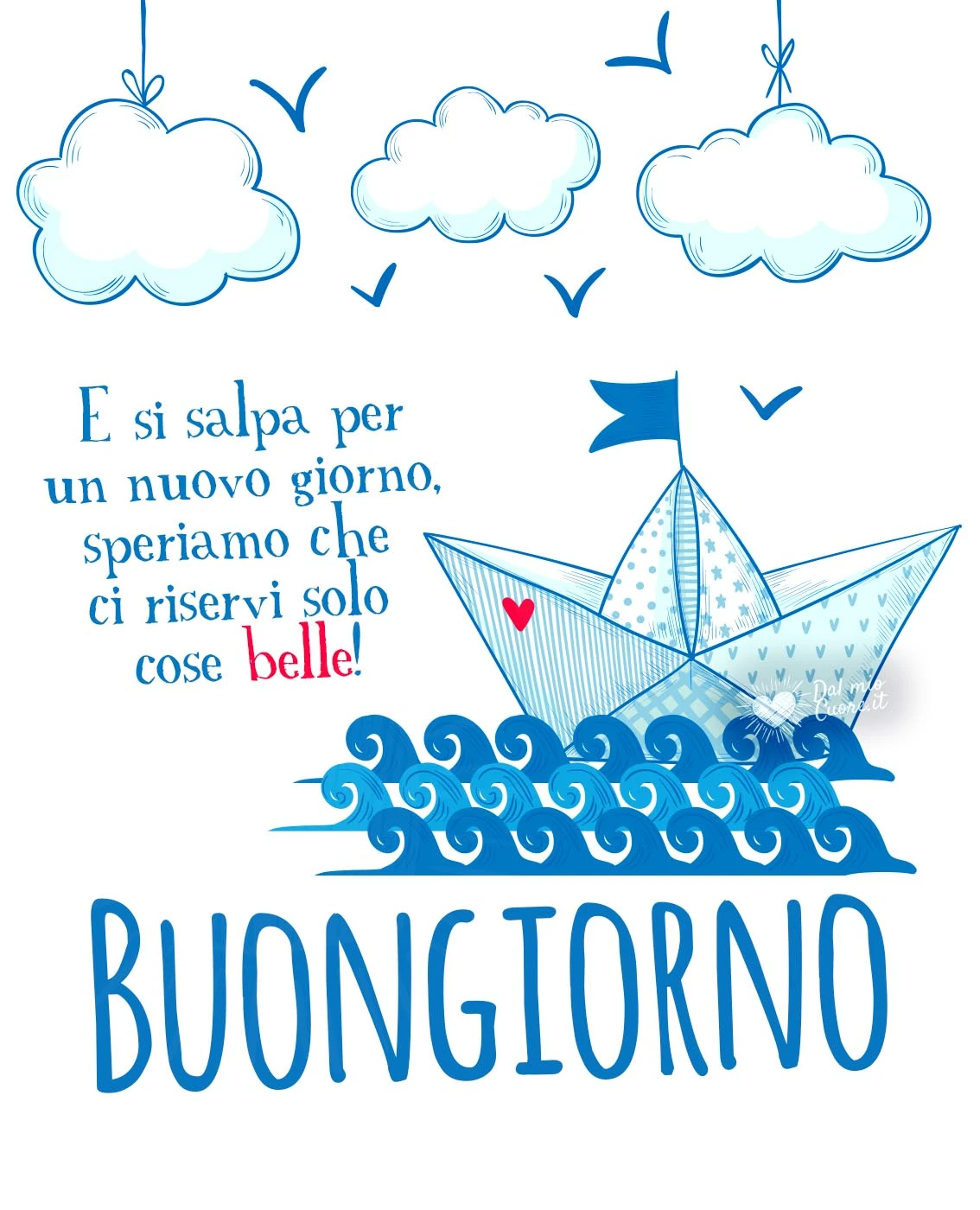 E si salpa per un nuovo giorno, speriamo che ci riservi solo cose belle!