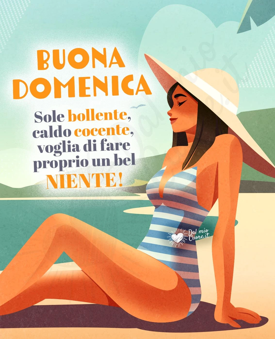Buona domenica sul caldo e voglia di far nulla