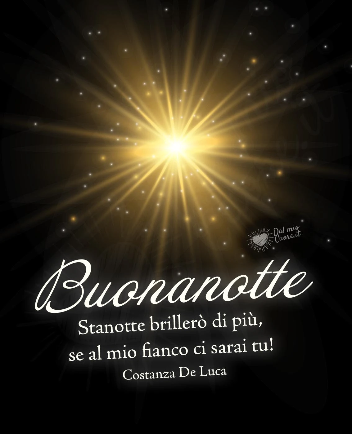 Buonanotte con frase. Stanotte brillerò di più, se al mio fianco ci sarai tu! Buonanotte con frase. Stanotte brillerò di più, se al mio fianco ci sarai tu!