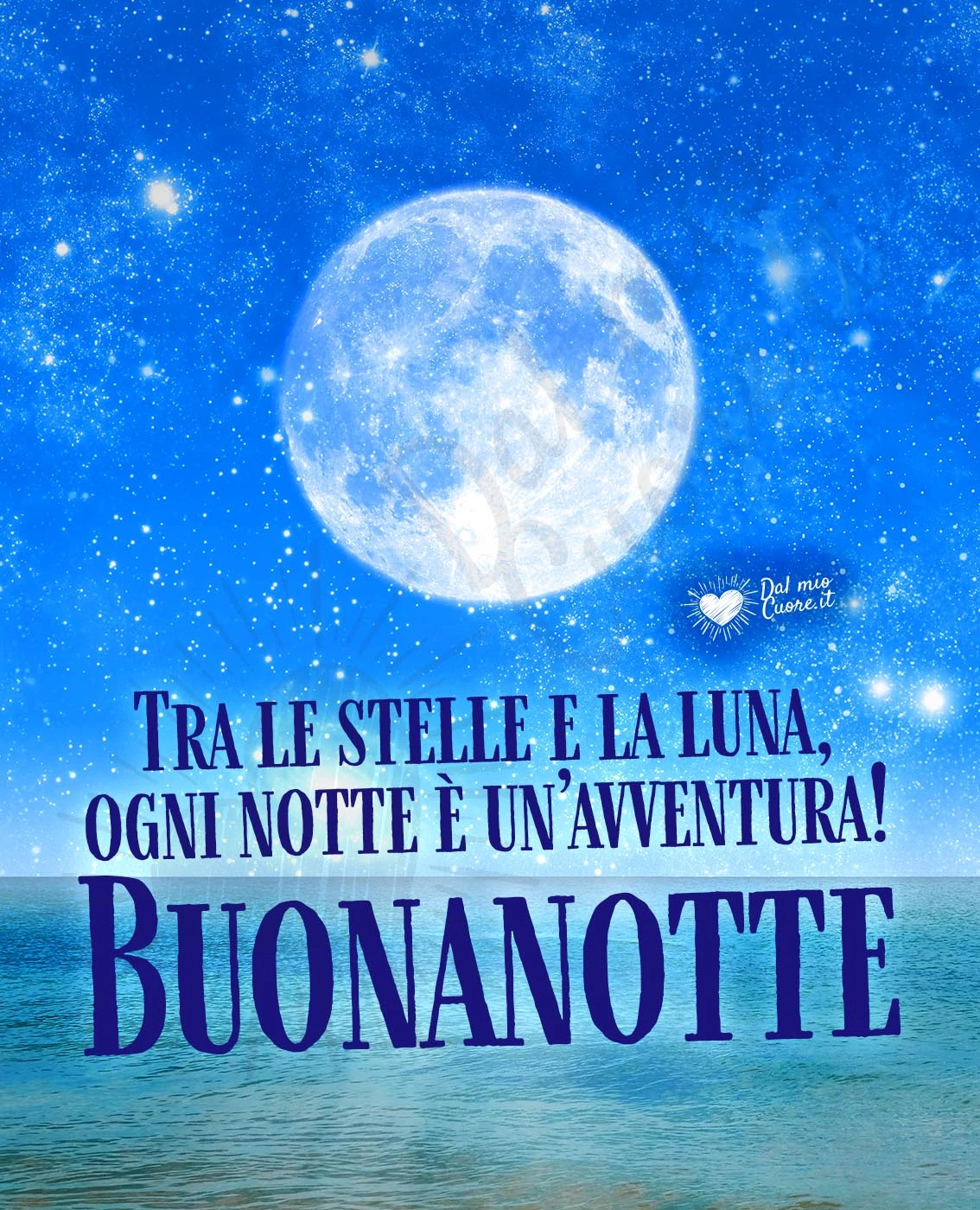 Buonanotte! Tra le stelle e la luna ogni notte è un'avventura!
