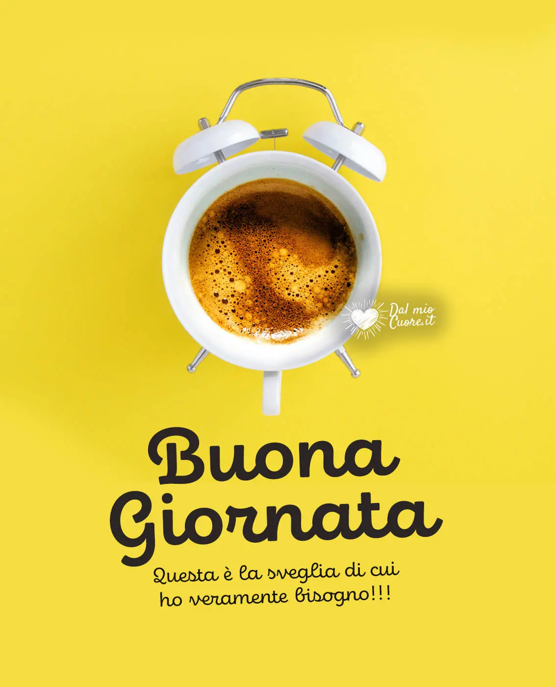 Questa è la sveglia di cui ho veramente bisogno! Buona giornata Questa è la sveglia di cui ho veramente bisogno! Buona giornata