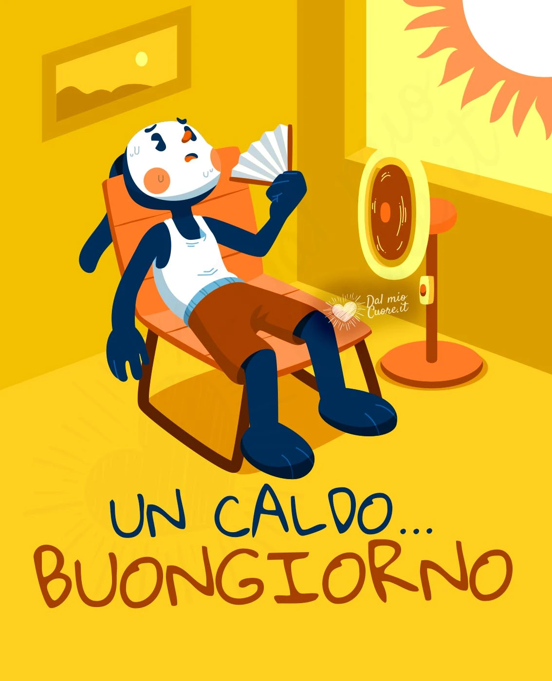 Un caldo buongiorno! Un caldo buongiorno!