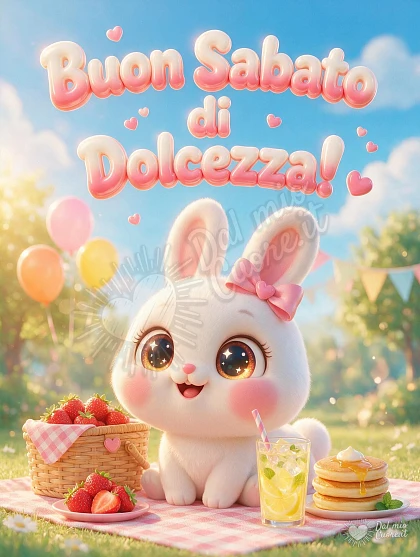 Buon Sabato con dolcezza: Un tenero sorriso per iniziare il weekend