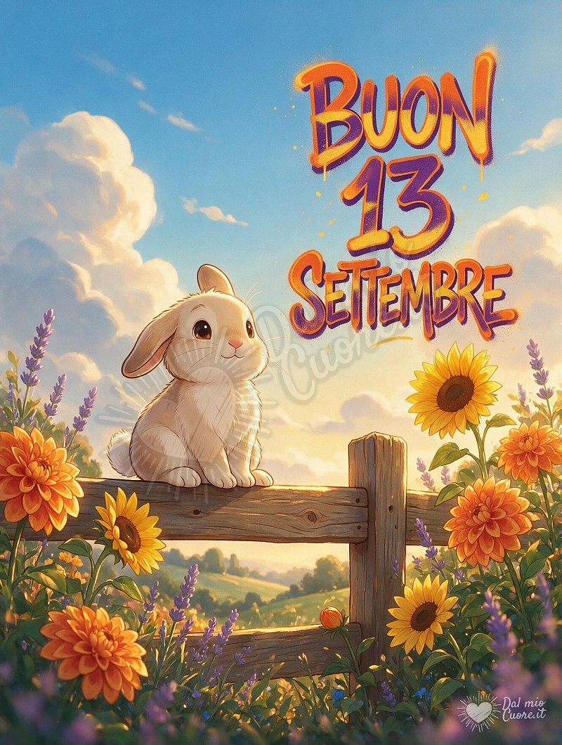 Buon 13 Settembre: Una carezza di luce e fiori per iniziare la giornata