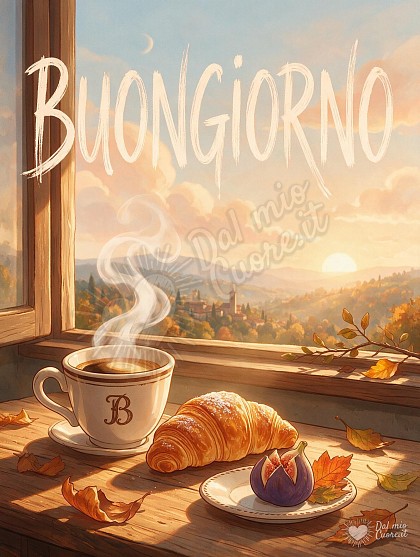 Tazzina di caffè espresso e brioche fragrante per colazione