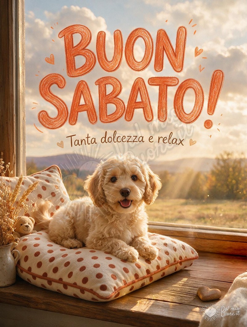 Buon Sabato tra Coccole e Serenità: La Dolcezza di un Weekend Accogliente