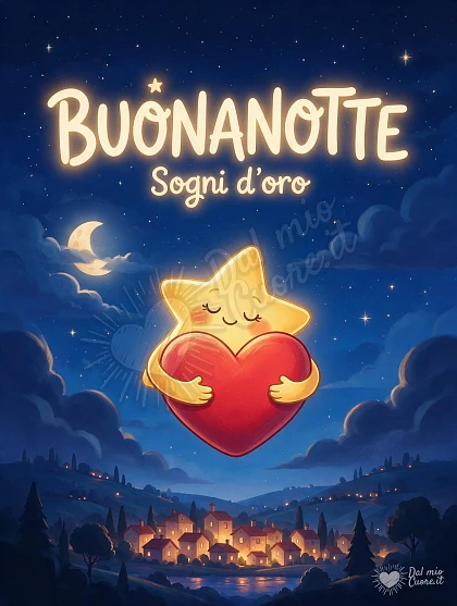 Buonanotte tra le Stelle: Il dolce abbraccio che illumina la sera