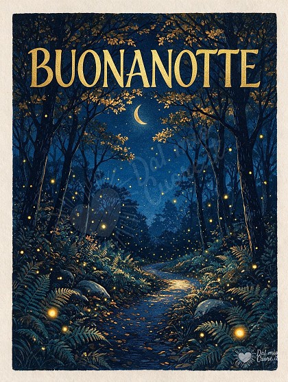 Sentiero alberato.