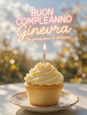 Buon Compleanno Ginevra