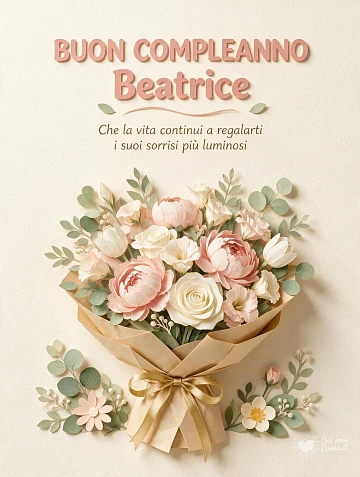 Buon Compleanno Beatrice