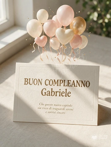 Buon Compleanno Gabriele