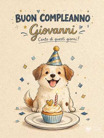 Buon Compleanno Giovanni