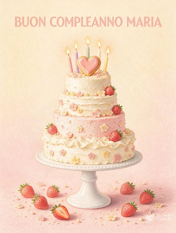 Buon Compleanno Maria