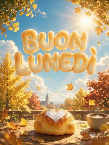 Buon lunedì con tanta energia e luce del mattino