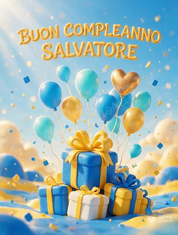 Buon Compleanno Salvatore