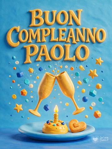 Buon Compleanno Paolo