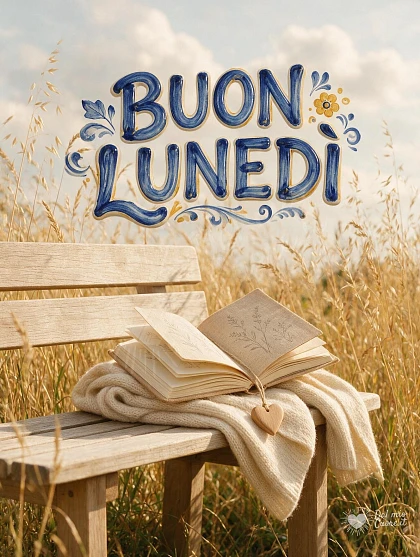 Buon lunedì con aria fresca e luce del mattino