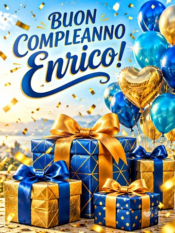 Buon Compleanno Enrico