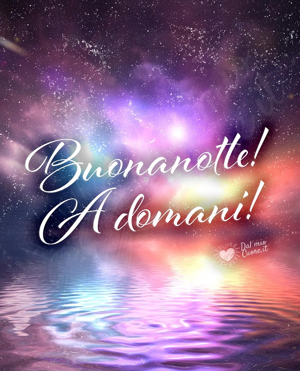 Buonanotte a domani