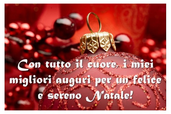 Felice e sereno Natale