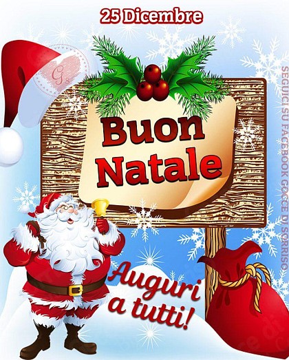 25 Dicembre. Buon Natale