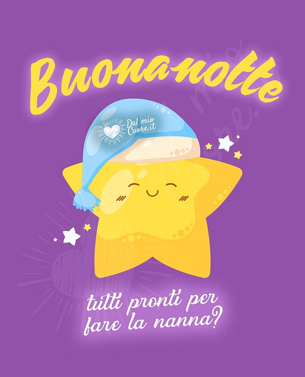 Tutti pronti per fare la nanna? Buonanotte