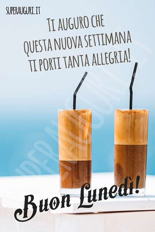 Ti auguro che questa nuova settimana ti porti tanta allegria! Buon Lunedì!
