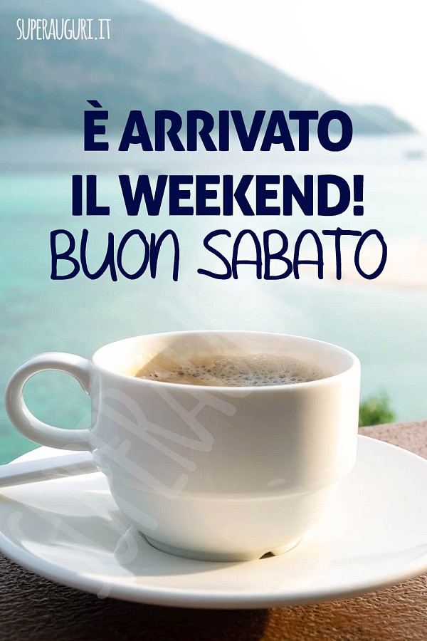 È arrivato il weekend!