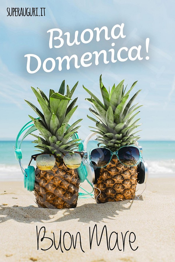 Buona domenica! Buon mare!