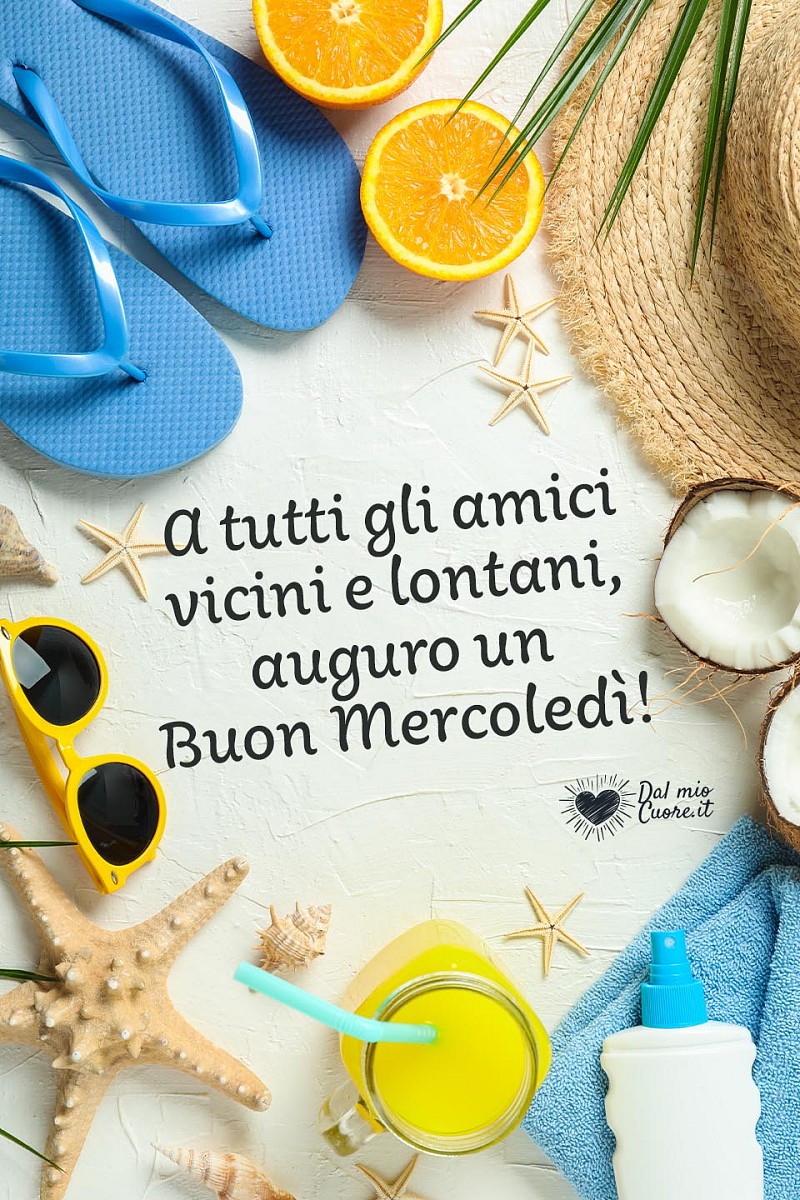 A tutti gli amici vicini e lontani, auguro un Buon Mercoledì!