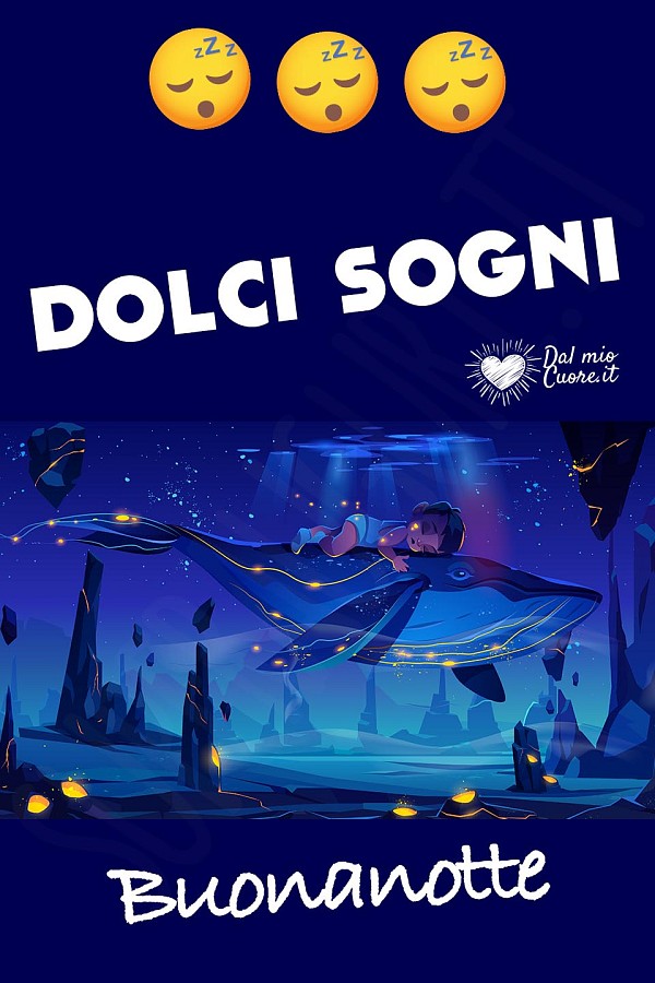 Dolci sogni. Buonanotte
