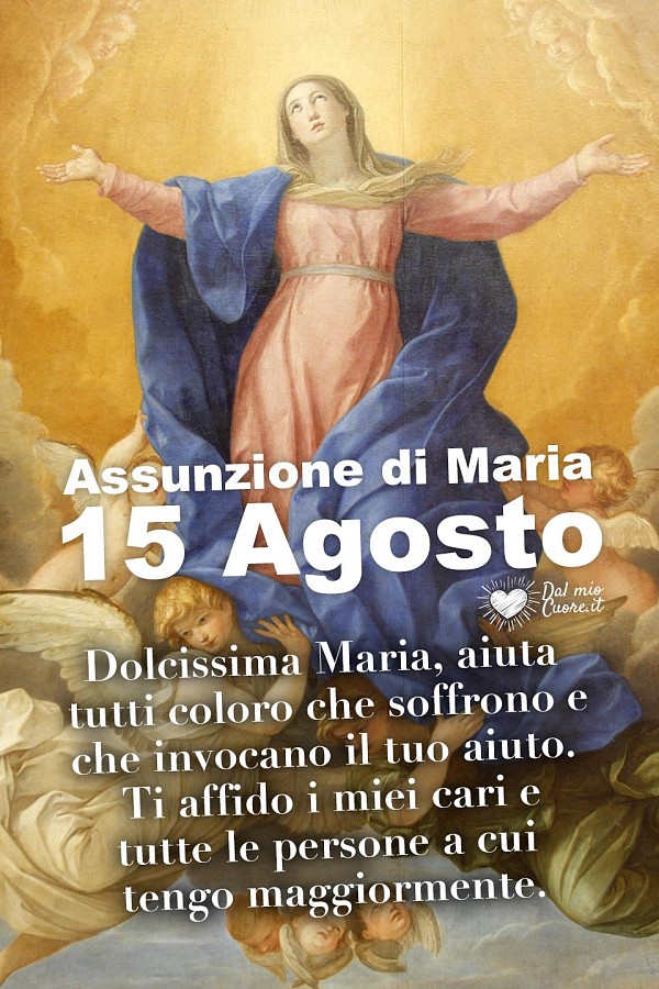 Assunzione di Maria 15 Agosto