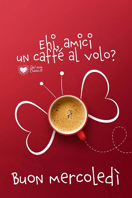 Ehi amici, un caffè al volo?