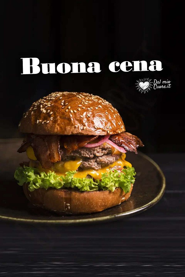 Buona cena (con hamburger)