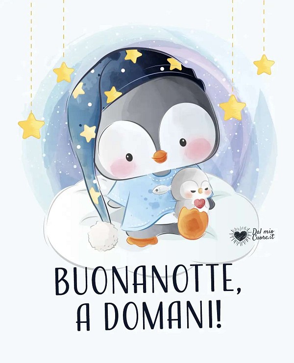 Buonanotte, a domani!