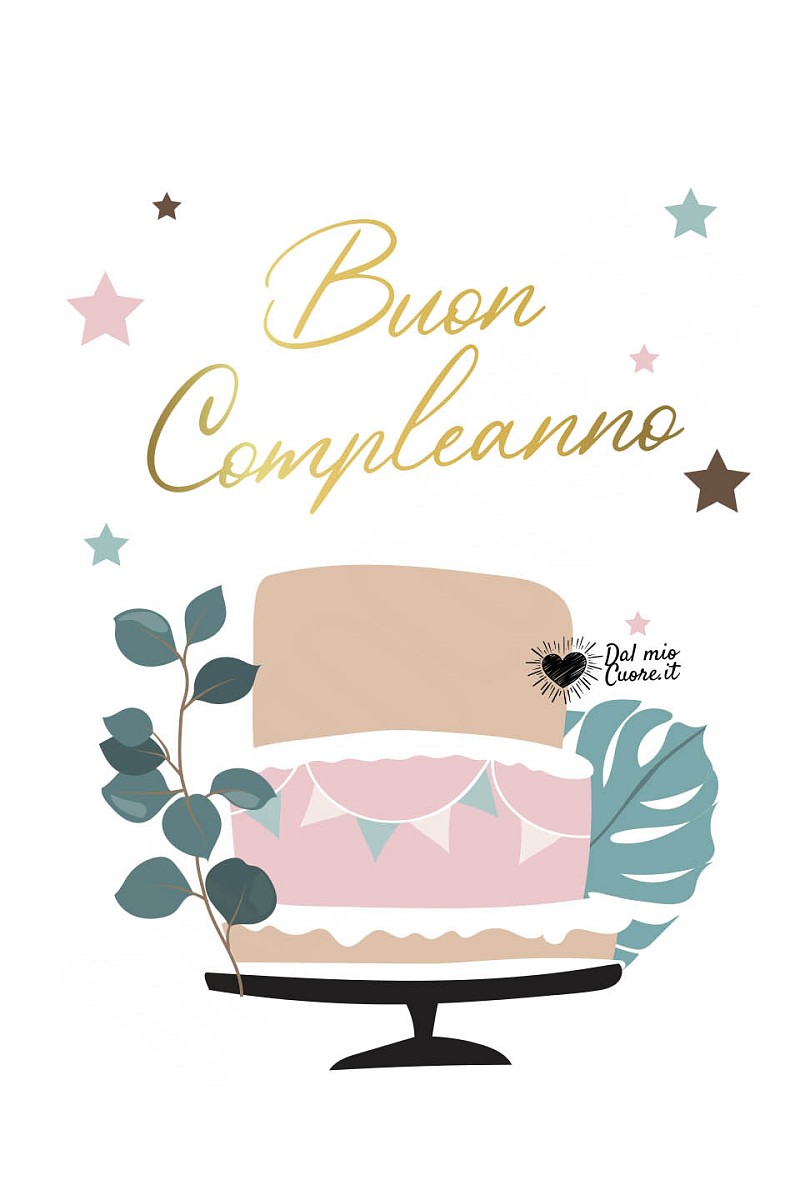 Cartolina di Buon compleanno