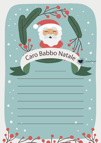 Lettera a Babbo Natale Vintage