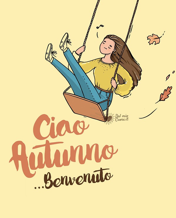 Ciao autunno! Benvenuto