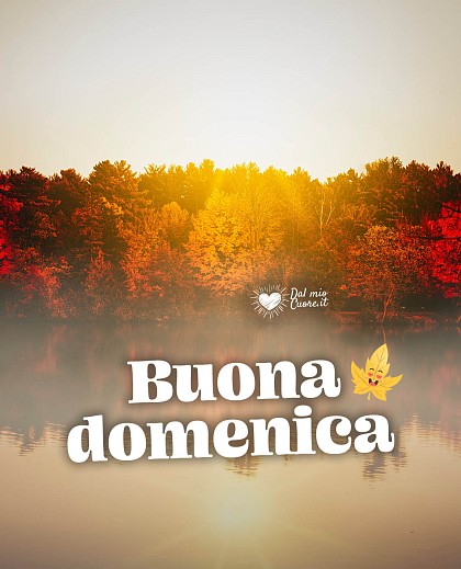 Buona domenica autunnale