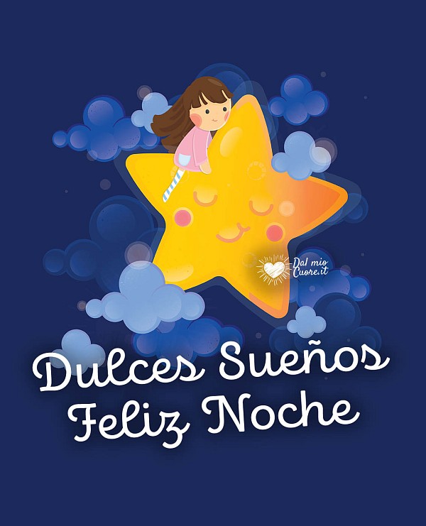 Dulces sueños. Feliz noche
