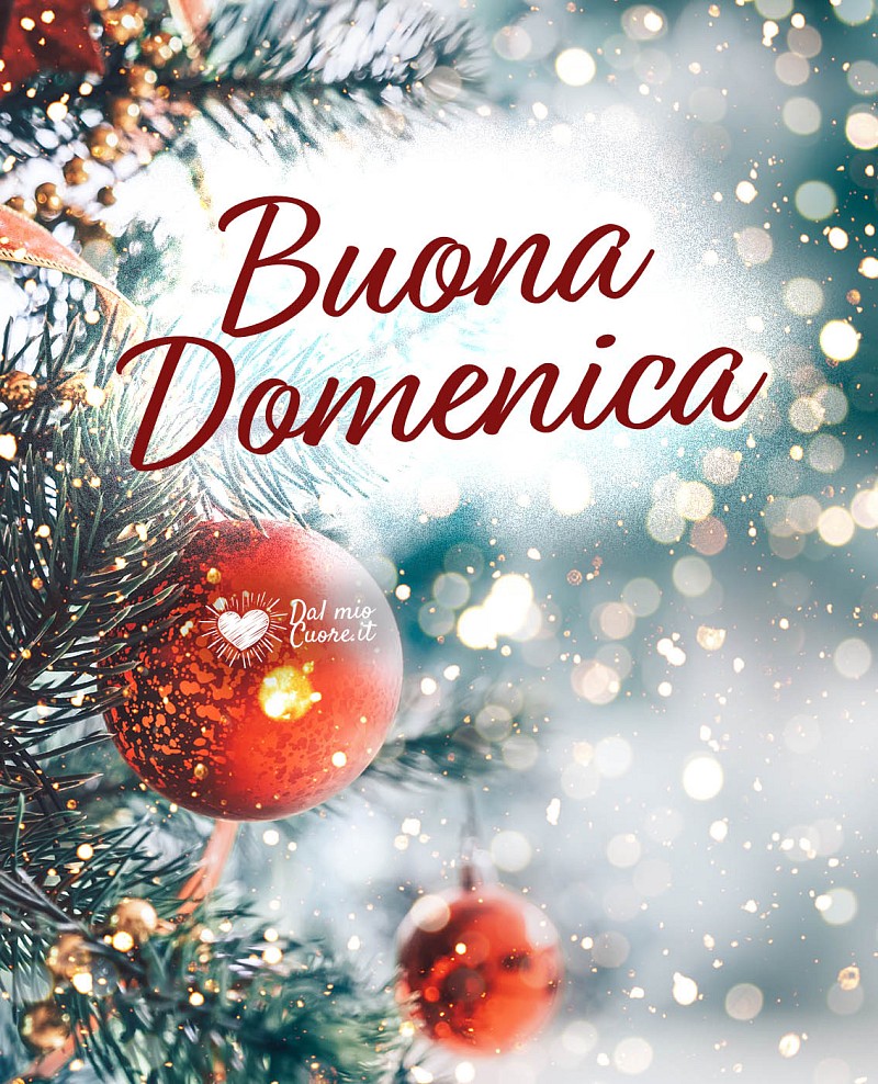 Buona domenica Natalizia